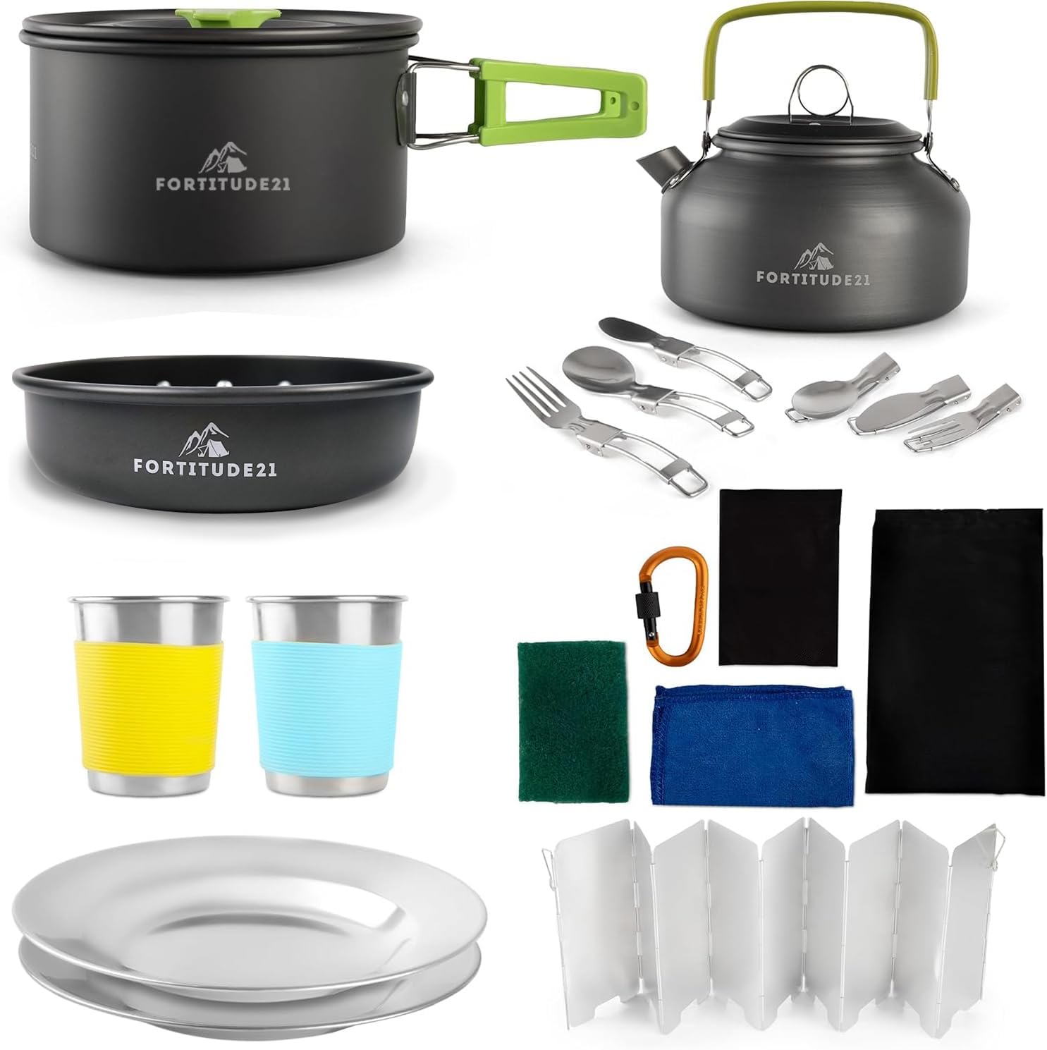 Fortitude 21 Camping Cookware Set