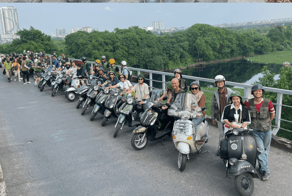 סיור ברחבי האנוי בוספה