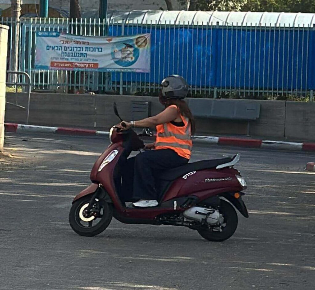 רישיון על קטנוע 125 סמ״ק