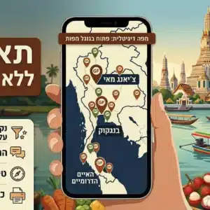 מפת תאילנד - ללא גלוטן